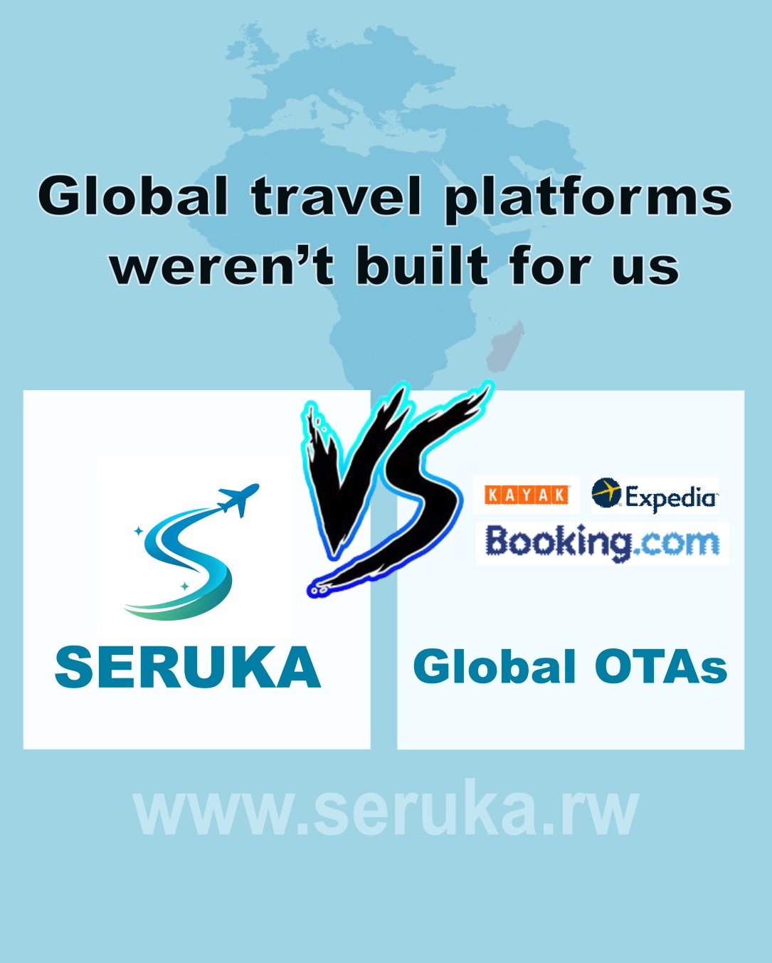 Seruka vs Expedia & Booking.com: Best Travel Booking Platform in Rwanda